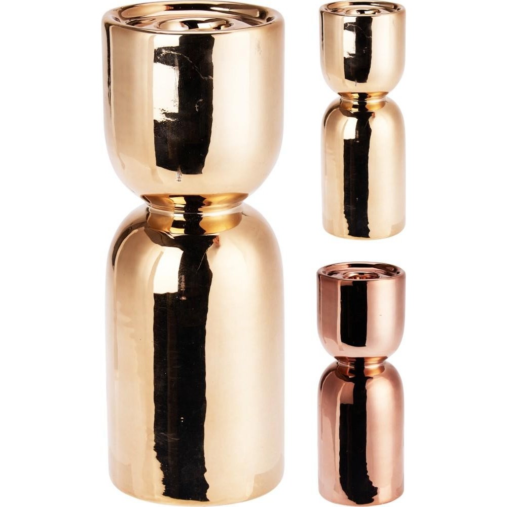 CANDELIERE CERAMICA 16CM 2ASS